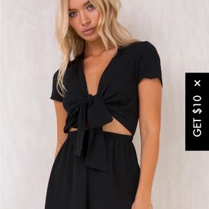 Black Romper